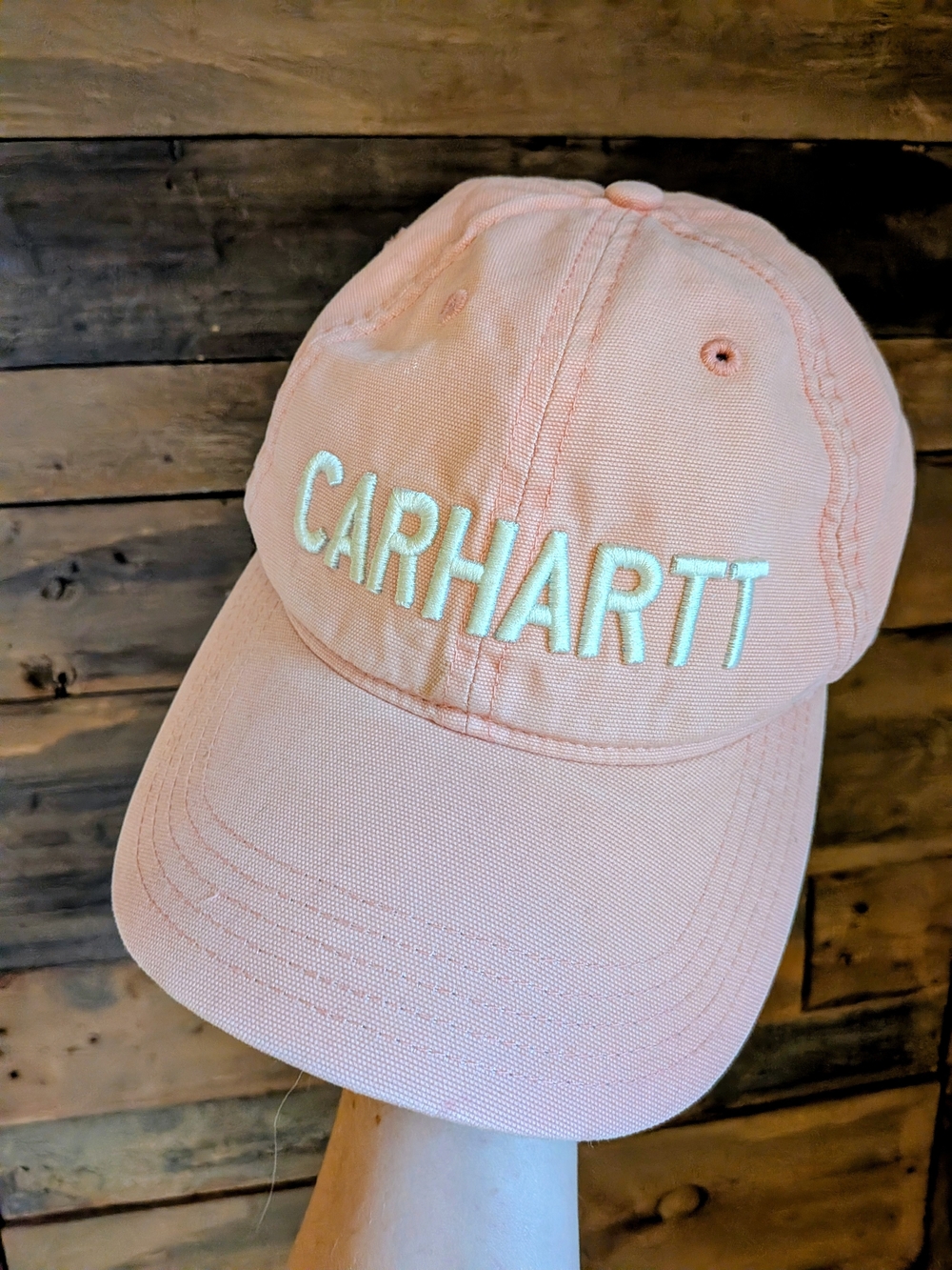 Carhartt Women's Pink Embroidered Logo Cap